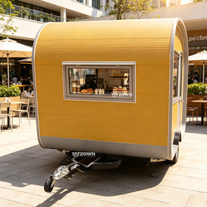 Remorque de Restauration Mobile Style Pop-Up Attrayante avec Comptoir Personnalisé pour Tacos, Glaces et Boissons – Idéale pour les Marchés Extérieurs - Product Image 1
