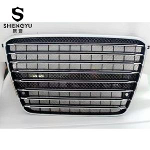 Kit carrosserie pour <span class=keywords><strong>Audi</strong></span> A8 2011-2018 modifié au style <span class=keywords><strong>RS8</strong></span>, comprenant un pare-chocs avant en plastique et une calandre ABS pour une mise à niveau - Product Image 4