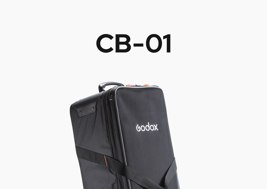 Godox CB-01 ブラックナイロン製キャリングバッグ（三脚収納可能）