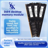 Skddr4 Memory Stick de bureau 8G 2400 2666 2133 3200 Ordinateur compatible ECC Memoria Ram 32G16G Ordinateur portable RAM Capacité 4G en stock