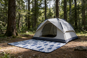 Tapis en plastique PP résistant aux UV, facile à nettoyer, pour le camping en plein air, pique-nique - Product Image 4