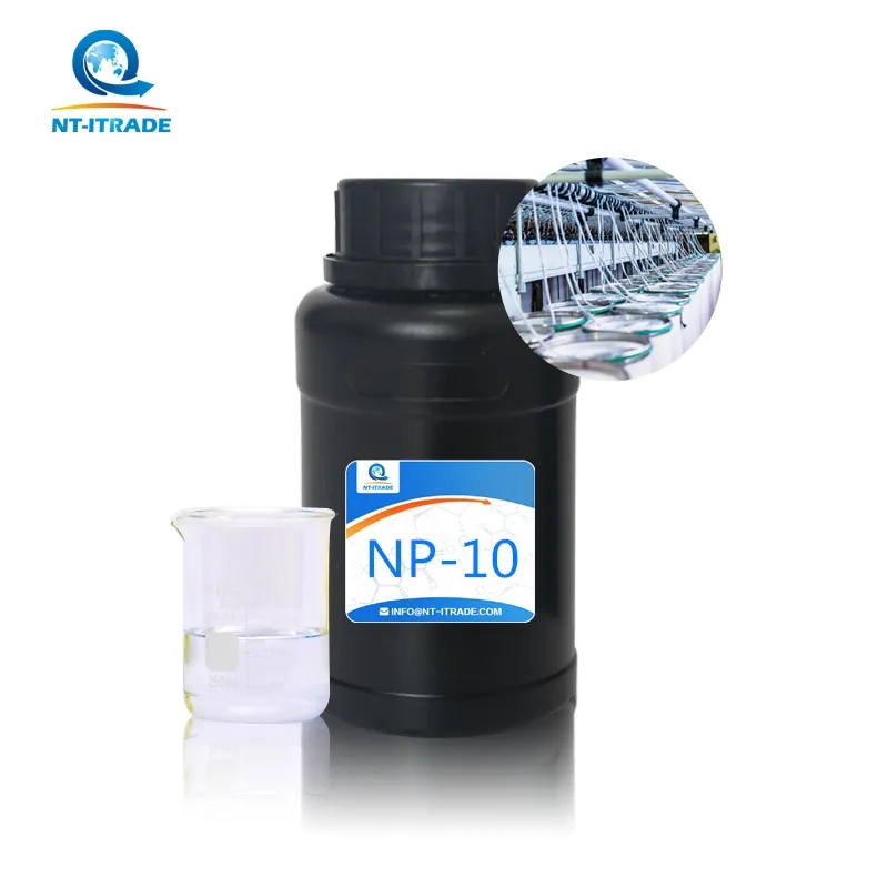 NT-ITRADE ब्रांड Nonylphenol पॉलीथीन ग्लाइकोल कैस 9016-45-9 NP10 Nonylphenol Ethoxylate 400 ग्राम