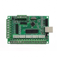 Driver Board USB MACH3 V2.1 100Khz Breakout Board CNC 5 Axis Interface Driver Motion Controller Kompatibel dengan TB6600 DM542 DM860H