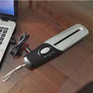 เครื่องทำลายเอกสารแบบมือถือ USB,เครื่องทำลายเอกสารกระดาษขนาดเล็กพกพาได้สำหรับคอมพิวเตอร์ตั้งโต๊ะขนาด A4และ A6