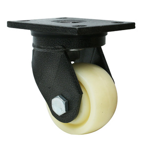 6 Zoll schwere weiße 360-Grad-Drehung industrielle Nylon-Kunststoff-Kugel rollen - Product Image 3