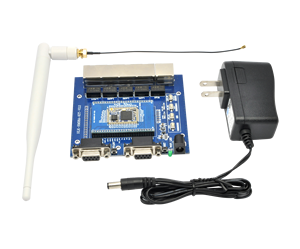 Wgzx HLK-RM08S nối tiếp wifi không dây mô-đun bộ định tuyến hai cổng <span class=keywords><strong>RS232</strong></span> Ăng-ten nội bộ SMT gắn mt7688k Chipset cho IOT - Product Image 3