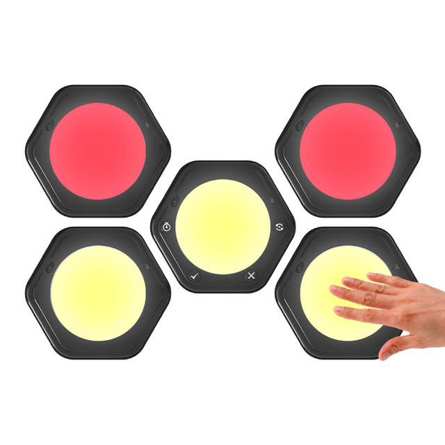 Wireless 4-Player Interactive Response System for Educational and Party Games for Ages 2-7 Years Unisex Educational Toy
