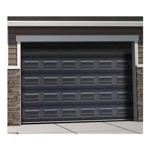 <span class=keywords><strong>Puerta</strong></span> de <span class=keywords><strong>Garaje</strong></span> Aislada de Diseño Moderno, Automática, de Doble Rollo, de Vidrio, Resistente al Viento, de Aleación de Aluminio, Policarbonato y <span class=keywords><strong>Vinilo</strong></span>, para Villa - Product Image 4