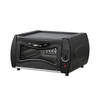 Four à pizza électrique 2 en 1 de haute qualité avec porte en verre visible contrôle uniforme de la température multifonctionnel pour un usage domestique