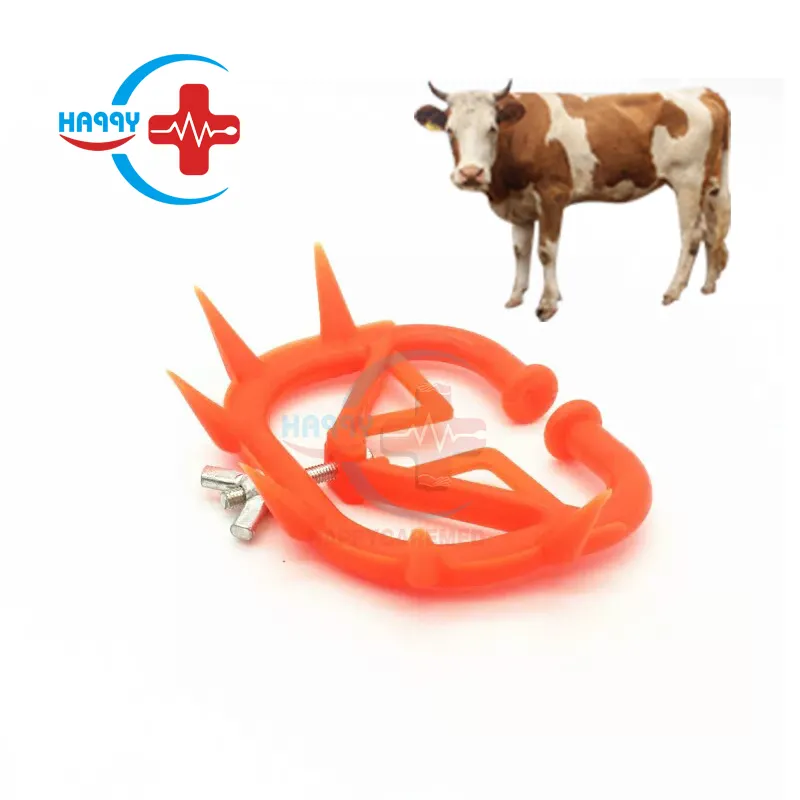 อุปกรณ์ HC-R158ใช้ในฟาร์มวัวอุปกรณ์หย่านมน่องห่วงจมูกวัว