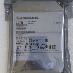 DC HC560 WUH722020BLE604 WUH722020ALE6L4 20 ТБ 7200 об/мин SATA 6 Гбит/с 3,5-дюймовый гелиевый жесткий диск для корпоративных серверов с кэшем 512 МБ CMR - Product Image 1