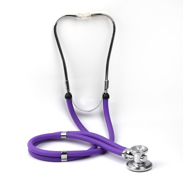 Cheap Simple Two Tube Multifunctional Medical Double Head Intelligent Stethoscope