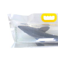 Sac de transport portable pour poissons tropicaux, personnalisé, épaissi, gonflable, pour fruits de mer, transparent, antistatique, à fond plat, pour poissons vivants