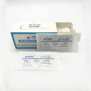 Niet-Absorbeerbare Hechtingen Chirurgische Hechtdraad Zijde Hechtingen Met Naald - Product Image 3