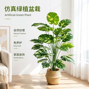 Plante artificielle de lierre vert en pot, décoration intérieure et extérieure, style nordique, ornement pour salon - Product Image 4