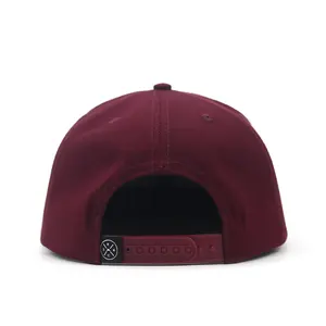 Suede Fabric Custom Fitted Hat New Deign Flat Brim Cap 6 Panel Hiphop Snapback Hats Snapback Caps