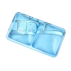 Crystal Silicone Wrist Rest <b>Mouse</b> <b>Pad</b> Rectangular Waterproof Slip Resistant Office Use - Product Image 1
