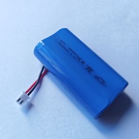 Batterie liquide 18650 LiNiMnCoO2 NMC 3.7V/7.4V 2600mAh 800 cycles de vie -15~65°C pour systèmes de stockage d'énergie solaire et appareils électroménagers
