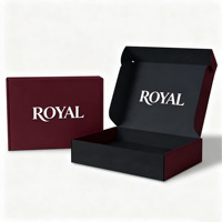 Boîte d'emballage recyclable personnalisée pour l'emballage de cadeaux, boîte à courrier en papier kraft, boîtes en papier blanc avec impression