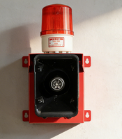 Alarme sonore et visuelle 150 dB, sirène d'avertissement industrielle, klaxon mural avec télécommande, détection humaine, voix personnalisée, pour la maison