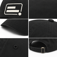 Gorra Dad Cap de Algodón con Perfil Bajo y Visera Curva, Bordado Plano, Paquete Promocional para Vendedores de Estilo de Vida Juvenil con Logotipo Personalizado, MOQ Bajo