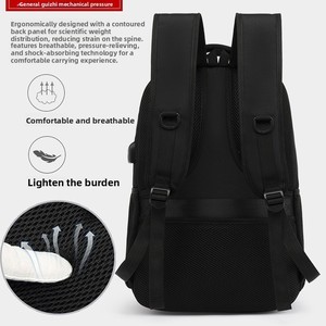 Sac à dos tendance <span class=keywords><strong>et</strong></span> grande capacité pour étudiants (collège <span class=keywords><strong>et</strong></span> lycée) <span class=keywords><strong>homme</strong></span>/<span class=keywords><strong>femme</strong></span>, sac de voyage pour ordinateur en tissu Oxford respirant - Product Image 2