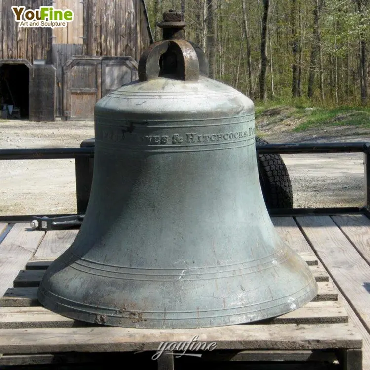 Custom High Quality Large Heavy Bronze Bell for Tample