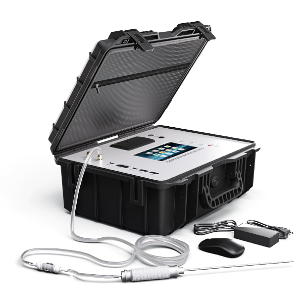 OC-2400S Industrial Grade High Accuracy Exhaust Gas Detector Portable Multi Gas Analyzer IP65 Protection Flue Gas