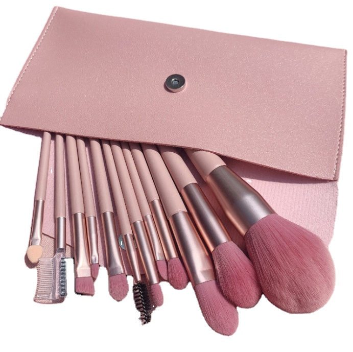 Набор розовых кистей для макияжа, набор кистей для макияжа, Прямая поставка, 12 шт.