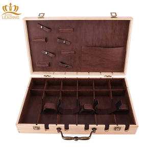 <span class=keywords><strong>Mallette</strong></span> <span class=keywords><strong>professionnelle</strong></span> Portable de Salon de <span class=keywords><strong>coiffure</strong></span> en Grain de bois <span class=keywords><strong>mallette</strong></span> de transport d'outils de coiffeur Durable pour les voyages - Product Image 5