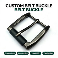 Ceinture à boucle personnalisée pour homme avec logo sur mesure, finition polie, durable, autres matériaux, style à ardillon - Prix usine de gros