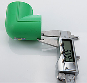 Accesorio de tubería de codo <span class=keywords><strong>Ppr</strong></span> de 90 grados para agua caliente y fría, serie <span class=keywords><strong>PPR</strong></span> verde, 20-63mm, 2- - Product Image 5