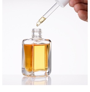 Flacon compte-gouttes cosmétique premium anti-UV pour sérum et huiles essentielles de soin de la peau, 20 ml 30 ml, avec compte-gouttes en bois - Product Image 1