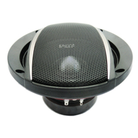 OEM 1 par de altavoces de coche de 2 vías de 6,5 pulgadas y 100W con cubierta antipolvo y cable de audio, altavoces de rango completo estéreo de música de audio de puerta de coche