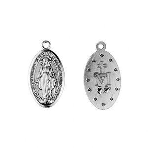 Rosario Católico de la Virgen María, Collar con la Medalla del Rosario, Joyería de Oración al por Mayor - Product Image 6