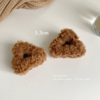 Barrettes pour cheveux pour femmes, mignonnes et douces, style princesse, en acétate, en peluche, avec oreilles de chat, barrettes latérales, petites barrettes à griffes moelleuses