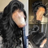 Perruque Lace Front en Cheveux Humains Vierges Bruts Vietnamiens Sans Colle Pré-Pluckée 13X6 Prête à Porter Vente en Gros