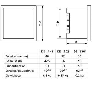DS-S 48 (Corrente continua misurata direttamente) - Product Image 2