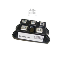 Diode de pont triphasée DF100AA120 DF100AA160 3 phases, 100A, 1600V