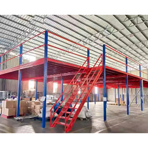 نظام أرضيات ميزانين فولاذية معيارية للمستودعات الصناعية الكبيرة - Product Image 2