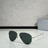 Lunettes de soleil classiques de haute qualité, métal et acétate de luxe, UV400, lunettes de soleil décontractées pour hommes