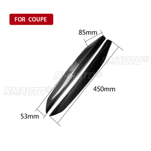 1 Par de Cubiertas Decorativas para Faros Delanteros de Fibra de Carbono para Hyundai Genesis Coupe 2009 2010 2011, Accesorios para Automóviles - Product Image 3