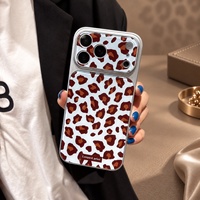 Coque de téléphone personnalisée avec logo pour iPhone, PC de luxe antichoc