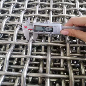 <span class=keywords><strong>Malla</strong></span> Tejida de Acero al Manganeso 65; <span class=keywords><strong>Malla</strong></span> <span class=keywords><strong>Ondulada</strong></span> con Orificios Cuadrados; Red de Soporte para Minas de Carbón; Red de Acero con Alto Contenido de Manganeso, Material Resistente al Desgaste - Product Image 3