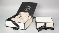 Boîte en papier cadeau magnétique pliable recyclable avec logo personnalisé Boîtes rigides de luxe à fermeture magnétique