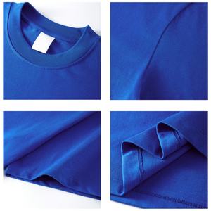 Camiseta TKAN737D al por Mayor para Hombre, Talla Grande, Informal, Gruesa, 100% Algodón, con Logotipo Personalizado con Bordado 3D, Hombros Caídos - Product Image 2