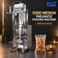 Machine d'emballage pneumatique automatique durable de 500 g de taille moyenne avec certification CE pour la production de volume moyen d'épices et d'assaisonnements