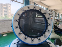 Hamaca Flotante Inflable para Piscina, Cama Flotante de 2 m de Diámetro