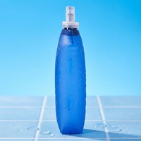 Bouteille d'eau pliable en TPU pour la randonnée en plein air, le camping, la course à pied, les voyages, sacs d'eau pliables portables