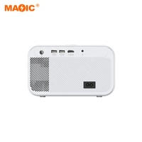 1 + 16G 5G WIFI Mini projecteur portable Full HD écran LED vidéo projecteur à domicile avec haut-parleur pour projecteurs d'intérieur